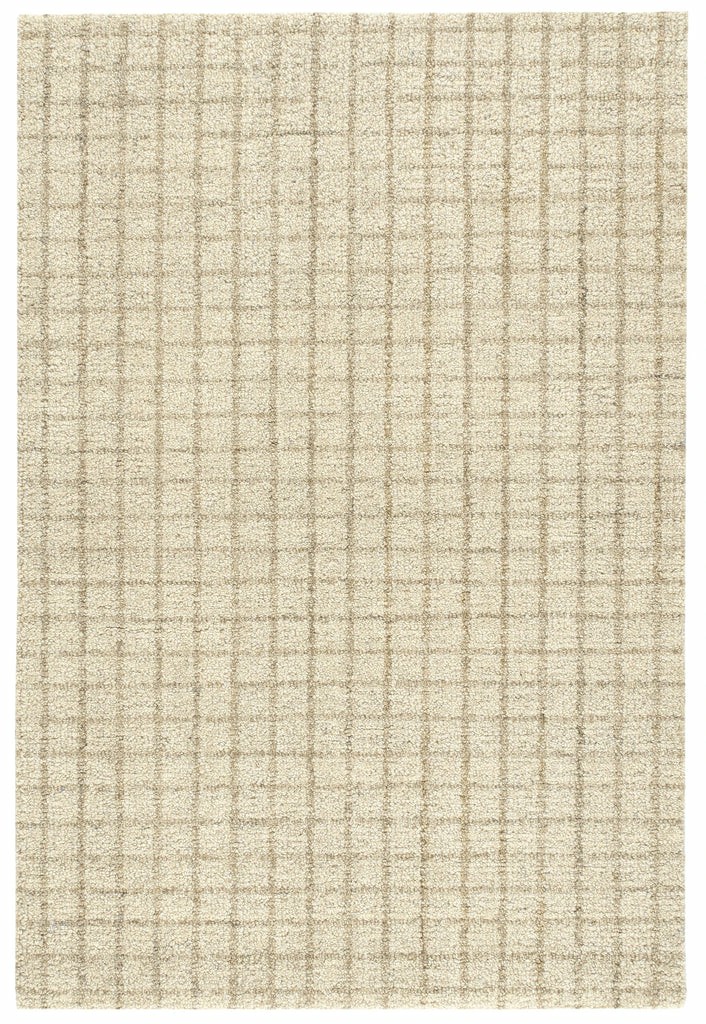 Conall Natural Hand Micro Hooked Wool/Viscose Rug Dash & Albert Wool Rugs