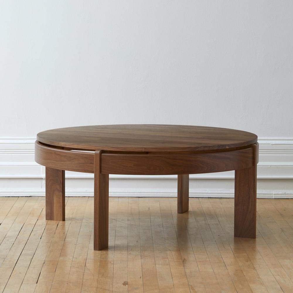 Gordon Bent Wood Coffee Table Decor