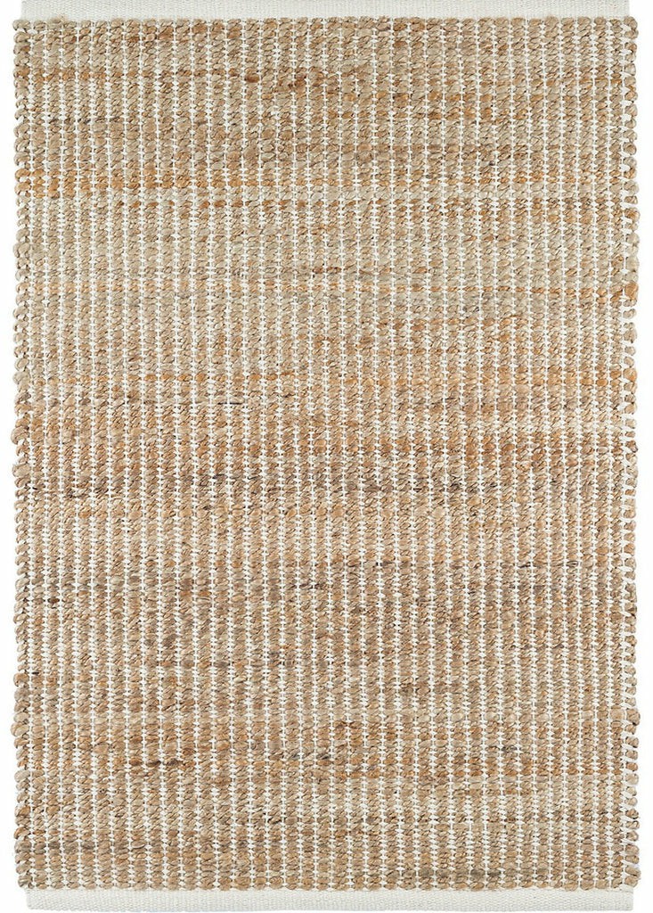 Gridwork Ivory Handwoven Jute Rug Door Mats