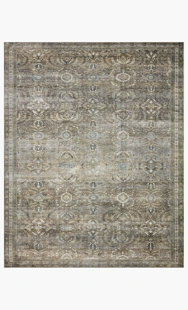 Layla Rug Antique / Moss Loloi