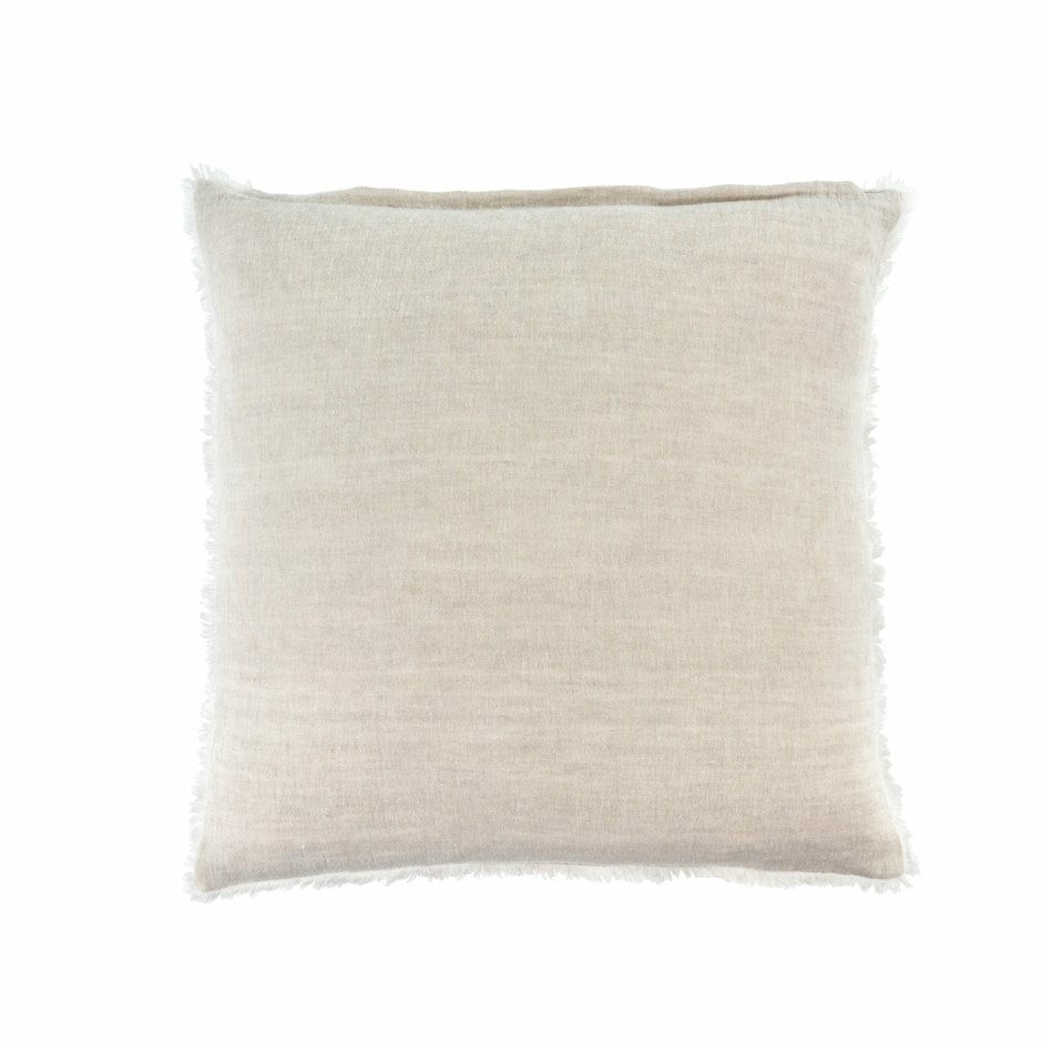 Lina Linen Pillow Chambray (Two Sizes Available) Bed & Bath