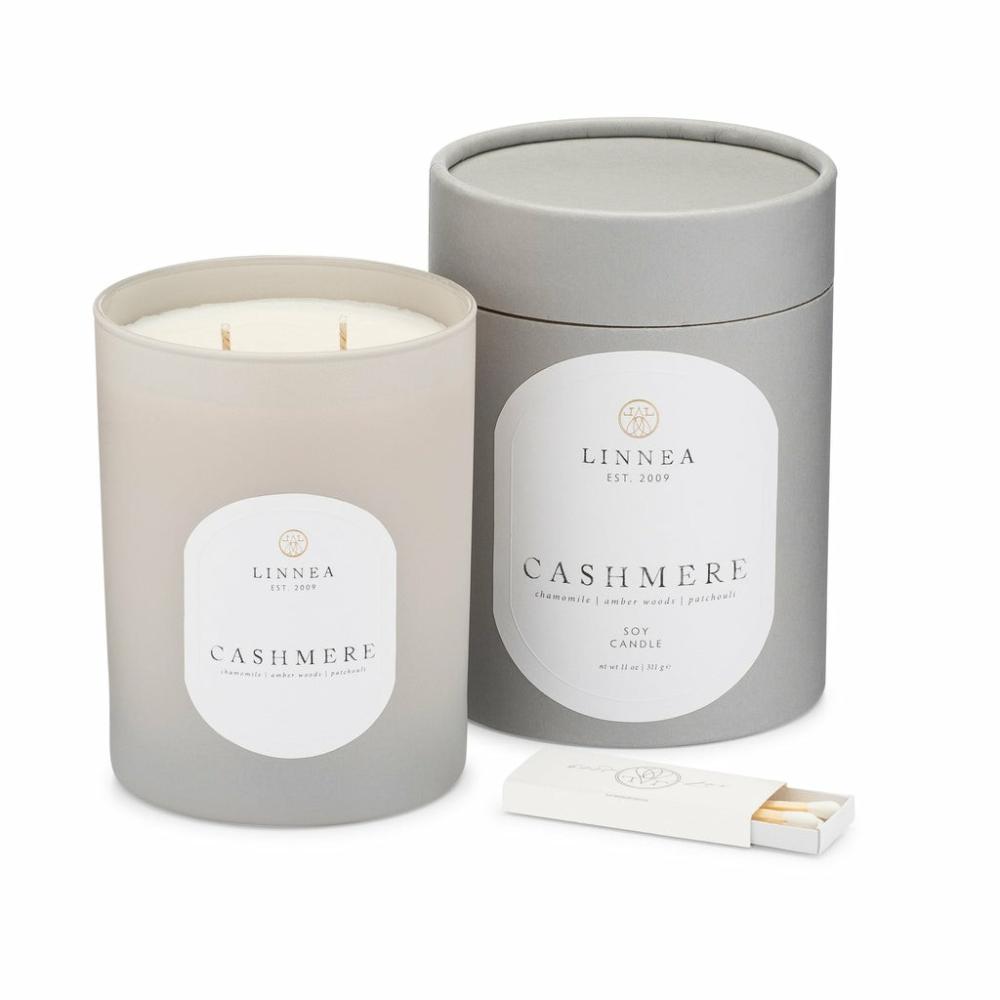 Linnea Cashmere Candle Decor