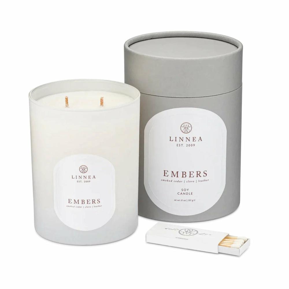 Linnea Embers Candle Decor