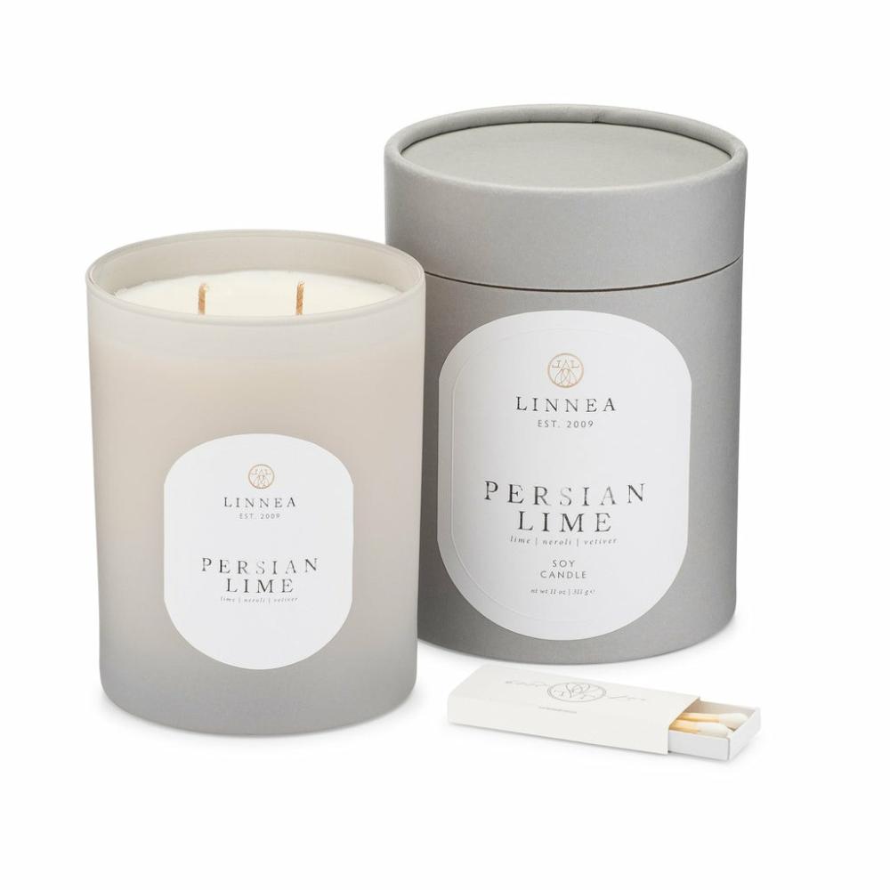 Linnea Persian Lime Candle Decor