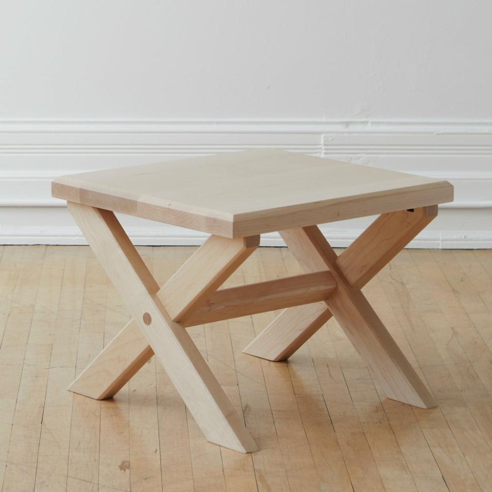 Maple Side Table Decor