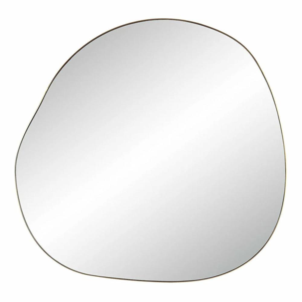 Pebble Mirror Brass Mirrors & Sconces