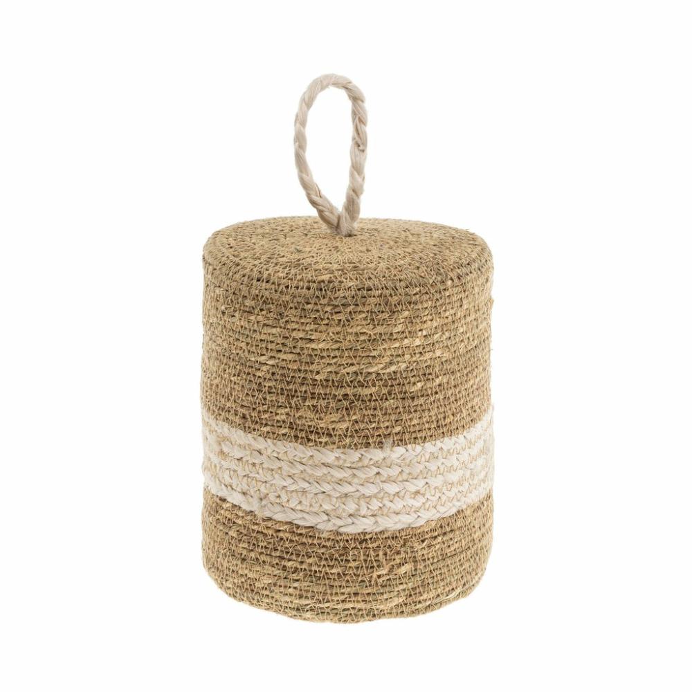 Seagrass Stripe Doorstop Decor