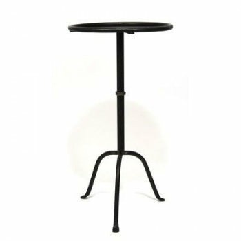 Simple Metal Side Table Decor