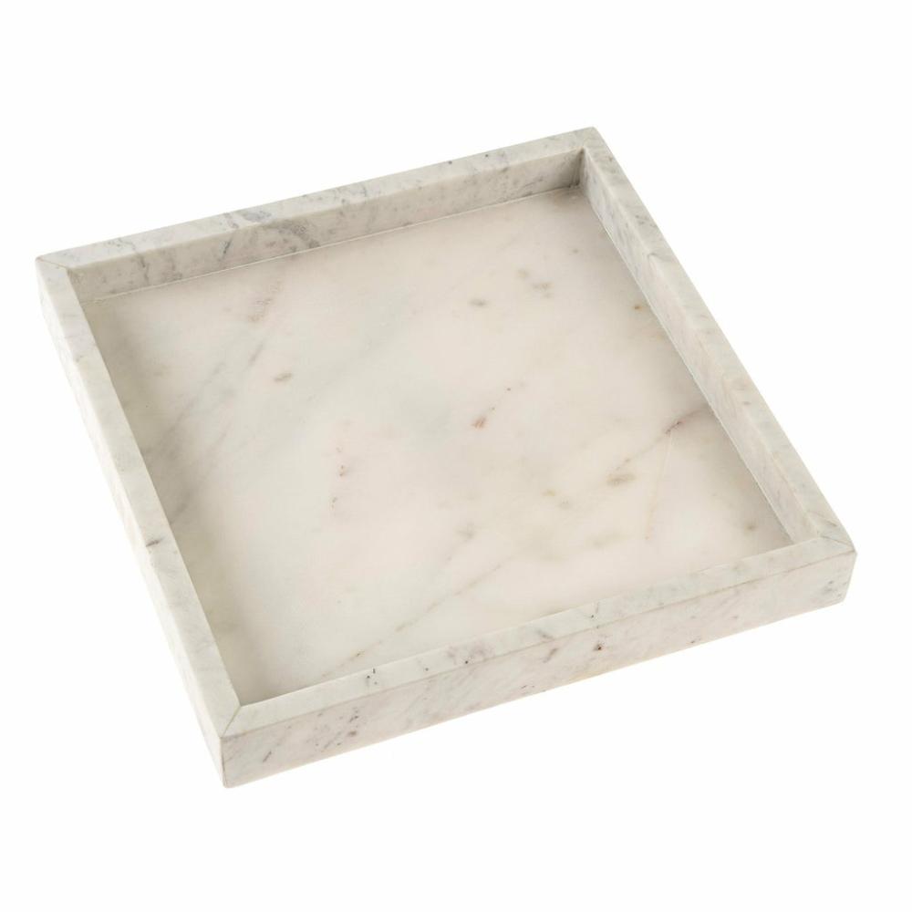 Square Marble Tray Small Bath Accessories