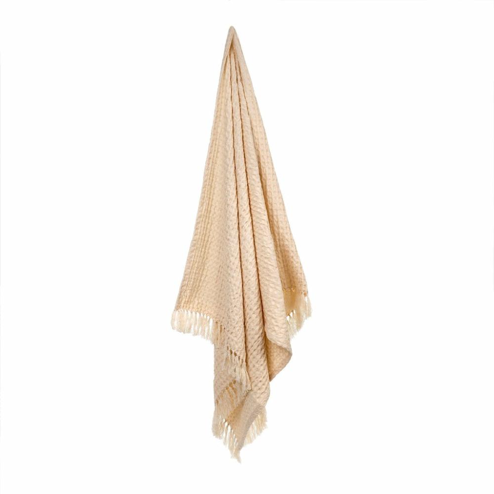 Waffle Bath Towel Natural Bath Accessories