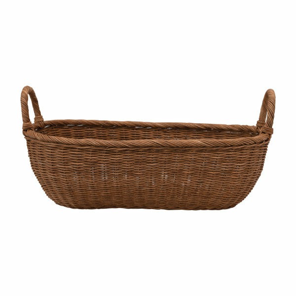 Wicker Basket With Handles Baskets