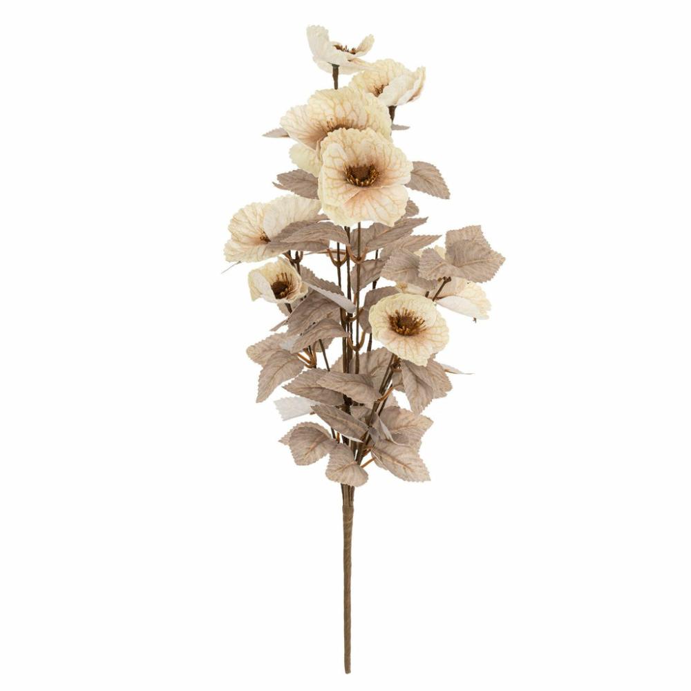 Wild Poppy Floral Stem Decor