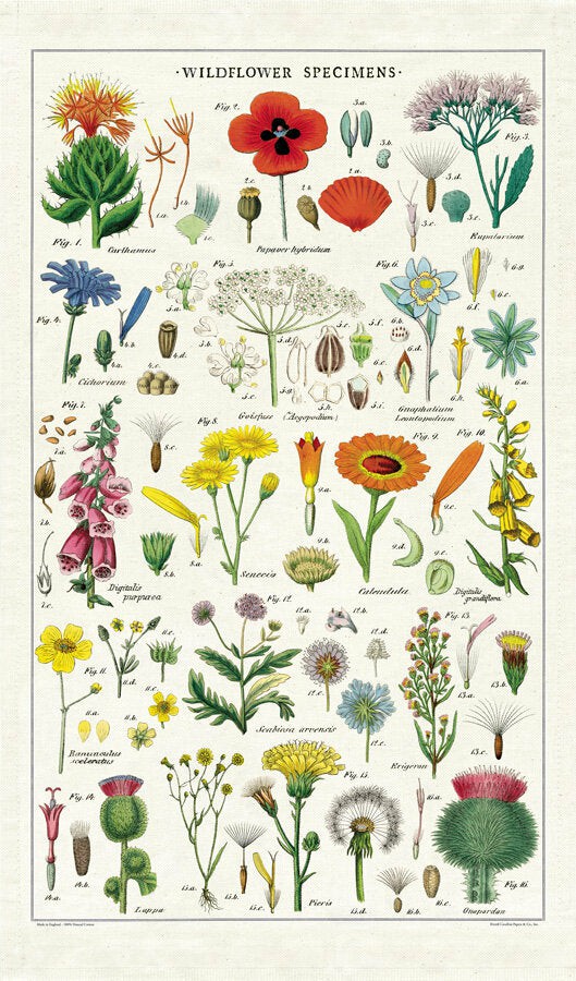 Wildflowers Tea Towel Kitchen