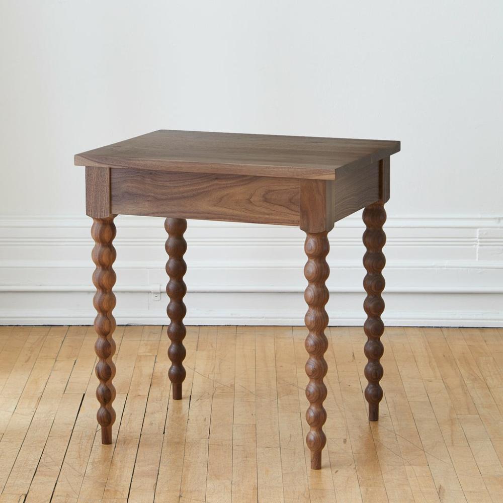 Bobbin Leg Side Table Decor