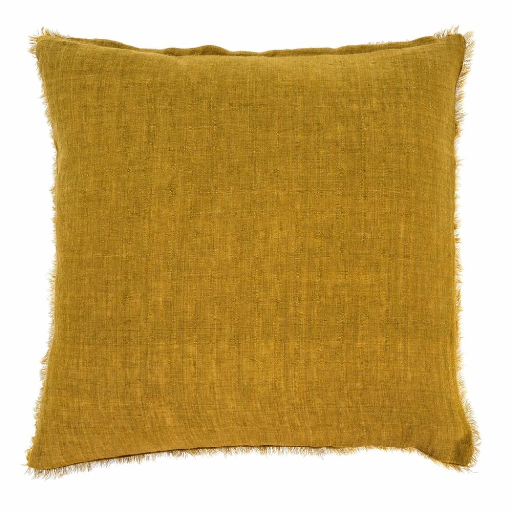 Lina Linen Pillow Cumin Decor