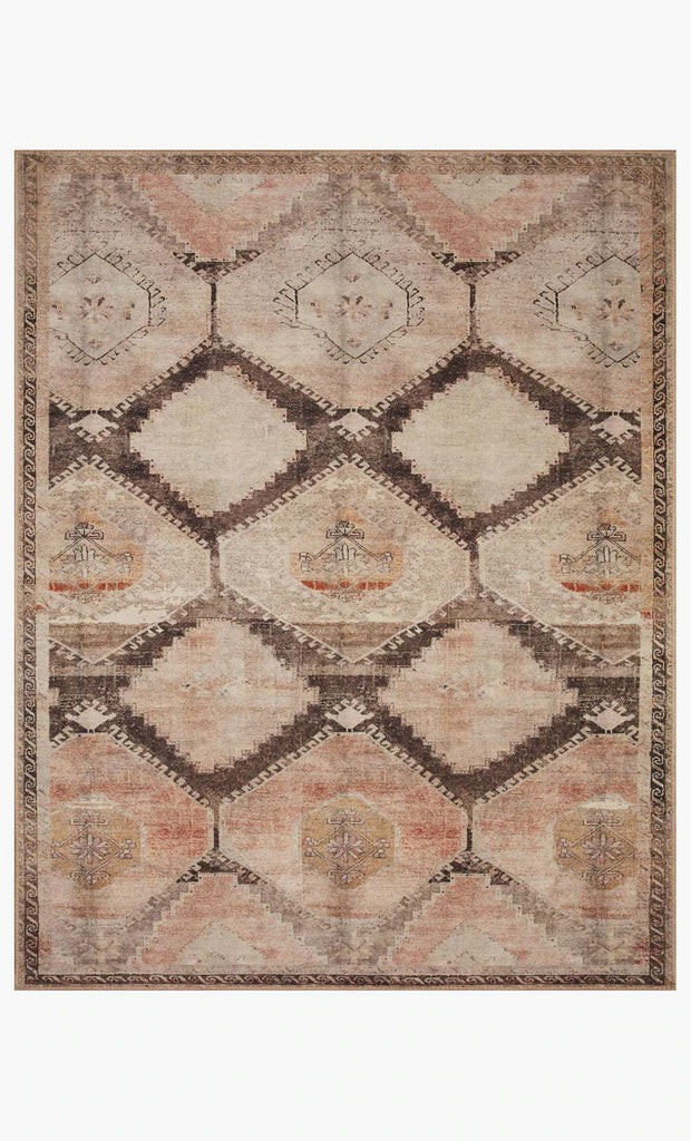 Wynter Rug Graphite / Blush Loloi